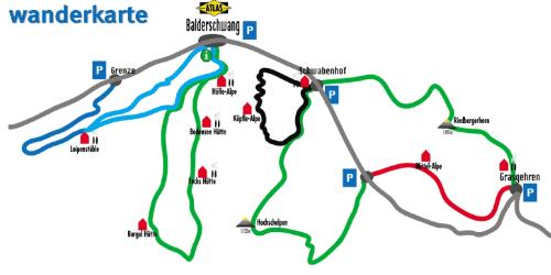 Balderschwang Ortsplan